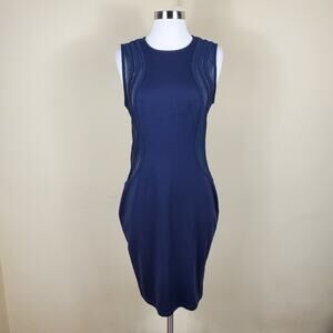 4/$25 Entry Navy Bodycon Dress Size L